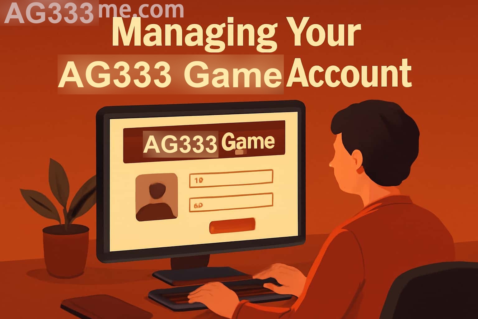 AG333 Game Account Settings: Profile, Password and Alerts