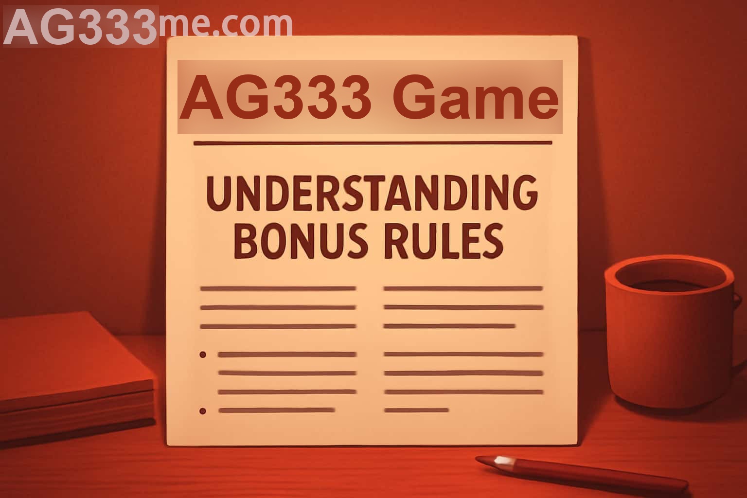 AG333 Game Reward Rules: Eligibility, Use and Expiration