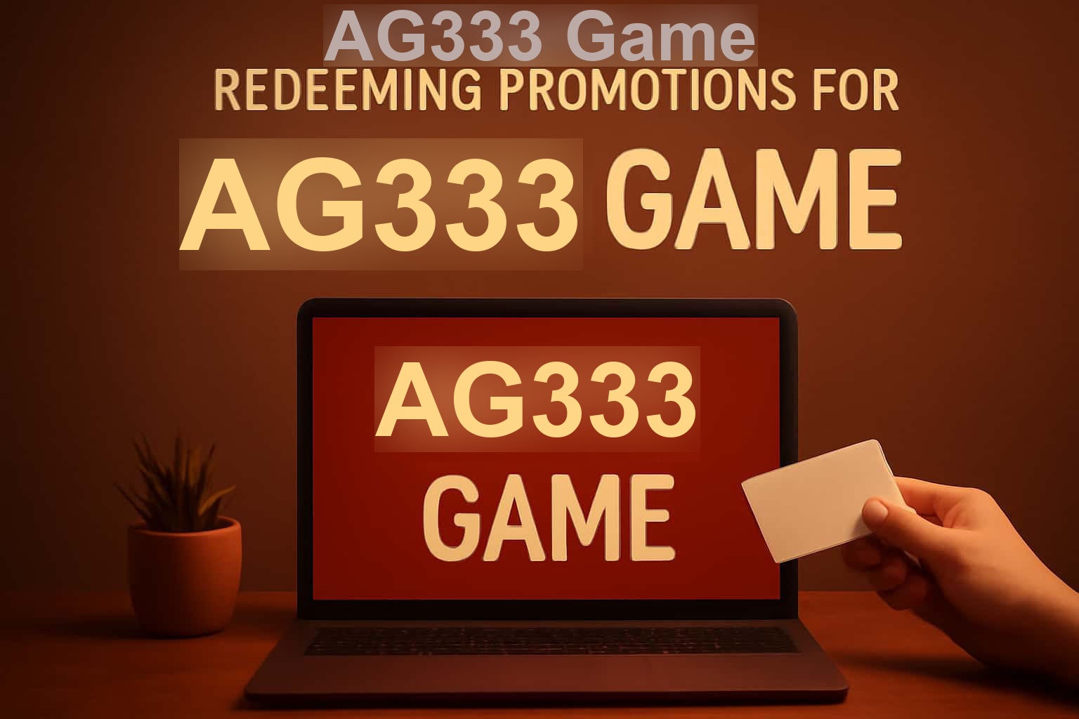 How to Claim AG333 Game Promotions and Track Progress